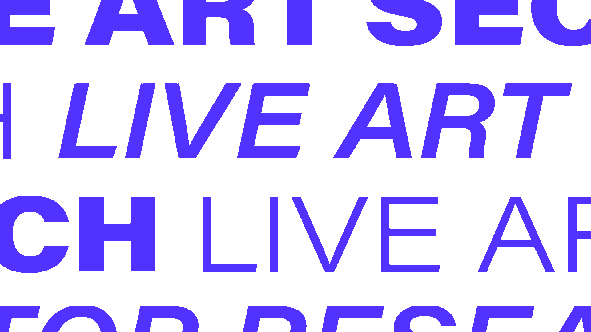 Live Art Sector Research Logo Animation